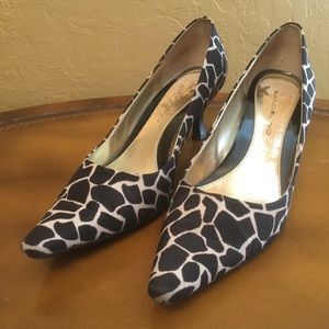 DONATED Animal Print Pumps